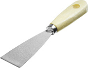Шпательная лопатка стальная 40 мм, дер. рук. (1000-040_z01) MIRAX