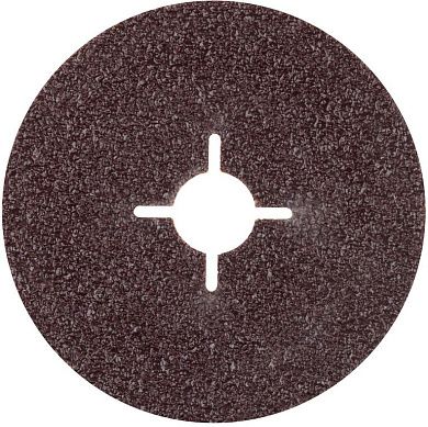 Круг шлифовальный фибровый 115х22 мм, зерно 100, велкро осн., 5 шт. (907-47001-100-05) URAGAN