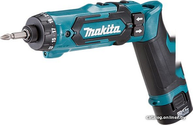 Шуруповерт-отвертка аккум. DF 012 DSE (7.2 В, 2 акк. х 1,5 А/ч Li-Ion, 5.6 Нм, чем.) MAKITA