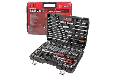 Набор инструмента автомобильного (1/2", 1/4", 3/8") 218пр. (BM-42182-5) Baum Auto