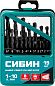 Набор сверл по металлу 1.0-10.0 мм, HSS, 19шт., класс В (29610-H19) СИБИН фото3