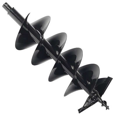 Шнек почвенный двухзаходный D250B (Ø шнека/посадочный 250/20мм длина 800мм) PATRIOT