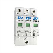Ограничитель импульсных перенапряжений ОПС1-C 3P (In 20kA Un 400B Im 40kA) 16706 ETP