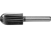Шарошка металлическая цилиндрическая с закруглением для обработки металла 13мм (YT-61715) YATO