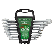 Набор ключей комбинированных 8пр. (8, 10, 12-15, 17, 19мм)(RF-5086) RockFORCE