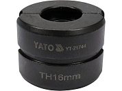 Обжимочная головка тип TH 16мм для YT-21735 (YT-21744) YATO