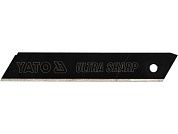 Лезвие для ножа сегментированное 18мм, SK2H "ULTRA SHARP" (10шт.) (YT-75261) YATO