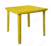 Стол квадратный 800*800*710мм желтый (130-0019) СПГ