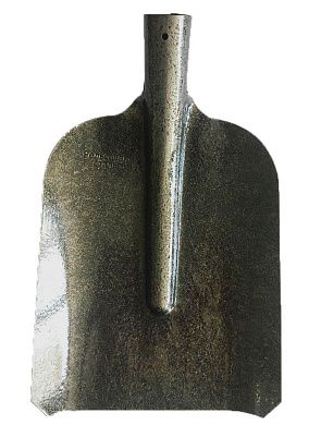 Лопата совковая со скругленным бортом из рельсовой стали (Рельс Р65) ПЗИ