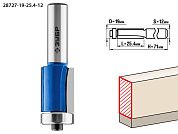 Фреза кром. с нижним подшип., D= 19мм, раб. дл.-25,4мм, хв.-12мм, d-19мм (28727-19-25.4-12) ЗУБР