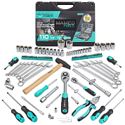 Набор инструментов 110пр. 1/4''&1/2'' (6-гран)(5-32мм)(MF-41101-5) MAMEDFORCE