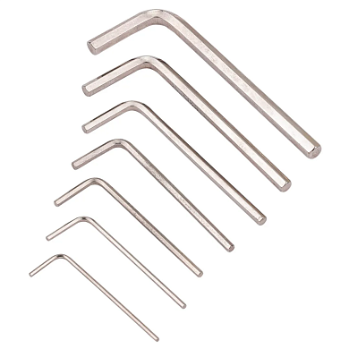 Набор ключей шестигранных, 7пр. (1.27, 1.5, 2, 2.5, 3, 4, 5мм) (F-5107-sh) Forsage