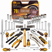 Набор инструментов 78пр. 1/4", 1/2" (6гр.)(FT-4782-5) FORSTIME