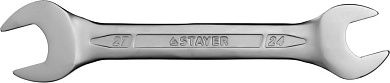 Ключ рожковый 24х27мм, Cr-V (27035-24-27) STAYER