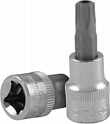 Головка-бита TORX T45, 3/8'', с отверстием (138845) Ombra