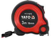 Рулетка 3м/16мм NYLON, ABS, быт.(YT-71075) YATO