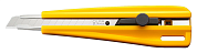 Нож с выдвижным лезвием с фиксатором, 9мм (OL-300) OLFA