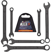 Ключи комбинированные, 6пр. (6, 8, 10, 12-14мм) (Sigmatool-5068 BLACK) SIGMATOOL