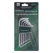 Набор ключей TORX 7пр. Т10Н-Т50Н (RF-5071T) RockFORCE