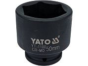 Головка ударн. 3/4" 50мм, L=72мм, 6гр. CrMo (YT-1100) YATO