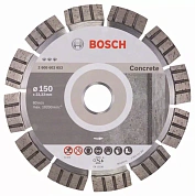 Круг алмазный сегм. 150x12х22.23 мм Best for Concrete (2 608 602 653) BOSCH