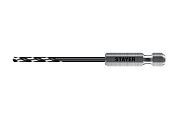 Сверло по металлу ц/х 2.5х30х79 мм, HSS, хв. HEX 1/4", класс A1 "IMPACT READY" (29603-2.5) STAYER