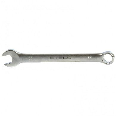 Ключ комбинированный, 12 мм, CrV, матовый хром (15208) STELS