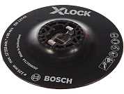 Тарелка опорная X-LOCK 125 мм для УШМ (мягкая)(2 608 601 714) BOSCH