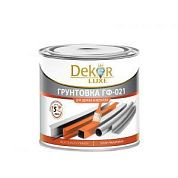 Грунтовка ГФ-021 "DEKOR" красно-коричневая 1.8 кг