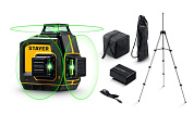 Нивелир лазерный "SL-3D #3", 50м, точн. +/-0,5 мм/м, штатив, сум. (34963-3) STAYER