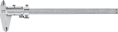 Штангенциркуль 300х0.02мм, ШЦ-1, с глубиномером, ШЦ-1-300 (34514-300) ЗУБР