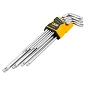 Набор ключей TORX  экстра длинных 9пр. Т10-Т50 (JCB-5098XL) JCB фото3
