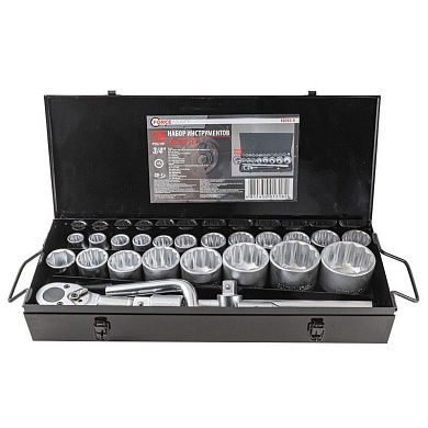 Набор инструментов 3/4 ", 26пр.(12гр.)(FK-68263-9) FORCEKRAFT