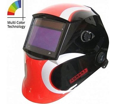 Маска сварщика AURORA SUN7 (1/2/1/1; 99х55мм; DIN5-DIN8, CR2450) 10623