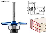 Фреза горизонтально-пазовая, D= 50,8мм, высота-3мм, хв.-8мм, d-22мм (28757-50.8-3) ЗУБР