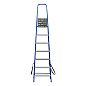 Лестница-стремянка стальн., 7 ступ, алюм. ступ., 1430мм, слож.2180х510х112мм, (97957) СИБРТЕХ фото4
