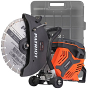 Бензорез DSG 735C (3.5 кВт, круг 350х25.4/20мм, глубина реза 125мм, кейс) PATRIOT / EXPERT