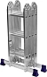 Лестница-трансформер алюминиевая, 4x3 ступени (38851) СИБИН фото5