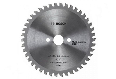 Диск пильный 250х30х2.8х80 MultiMaterial Eсо (2 608 641 805) BOSCH