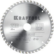 Диск пильный 210х30х48Т по дереву "PRECISION" (36952-210-30) KRAFTOOL