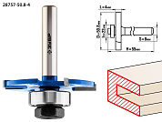 Фреза горизонтально-пазовая, D= 50,8мм, высота-4мм, хв.-8мм, d-22мм (28757-50.8-4) ЗУБР