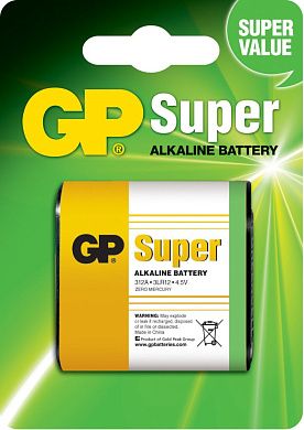 Батарейка Super 3LR12/312A BP (191308615) GP