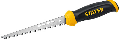 Ножовка выкружная по гипсокартону 160 мм Professional (15173_z02) STAYER