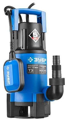 Насос дренажный для грязной воды, 900 Вт (НПГ-Т3-900) ЗУБР