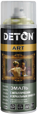 Эмаль металлик - Золото-хром - аэр. 520мл ART (DTN-A70690) DETON