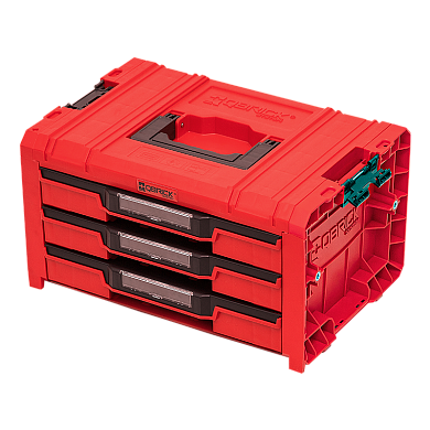 Ящик для инструментов QBRICK System PRO Drawer 3 Toolbox 2.0 Expert RED Ultra HD (красный)