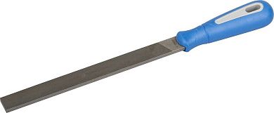 Напильник "ПРОФЕССИОНАЛ" плоский, двухкомп. рукоятка, № 3, 200мм (1611-20-3) ЗУБР