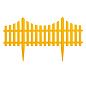 Забор декоративный "Гибкий", 24х300 см, желтый (65016) PALISAD фото2