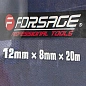 Шланг спиральный для воздуха с фитингами 8х12мм 20м (PU)(F-1208-20M) Forsage фото6