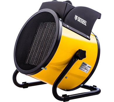 Пушка тепловая, керамический нагреватель (тепловентилятор) DHC 5-400, 230В, 0,04/3/5 кВт Denzel